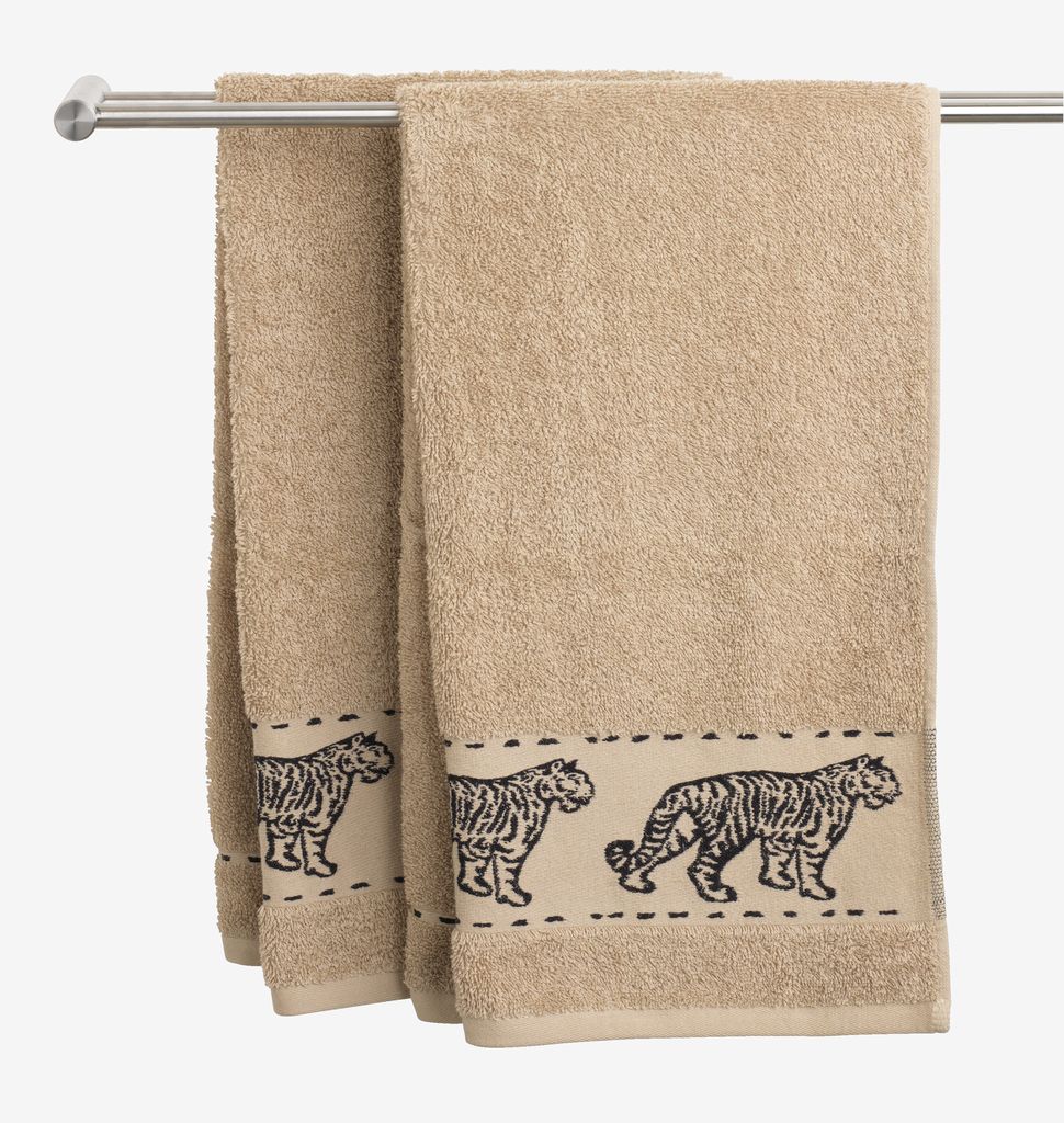 Peškir MALUNG 30x50 cm bež